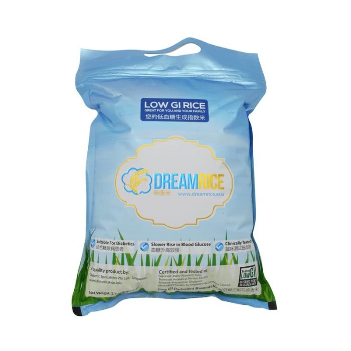 DreamRice Low Gl Rice 2kg