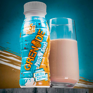 salted caramel Protein Shake